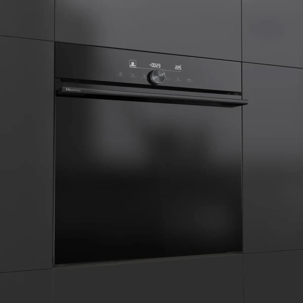 Cuptor incorporabil HISENSE BSA65334ABG8, Electric, 77 l, Clasa A+, Wi-Fi, negru