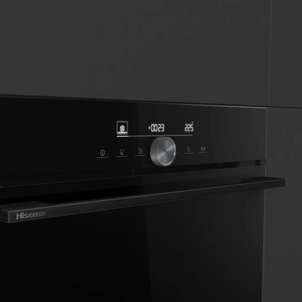 Cuptor incorporabil HISENSE BSA65334ABG8, Electric, 77 l, Clasa A+, Wi-Fi, negru