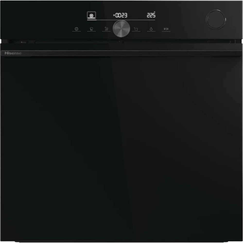 Cuptor incorporabil HISENSE BSA6633PBG8, Electric, Autocuratare pirolitica, 77 l, Clasa A+, Wi-Fi, negru
