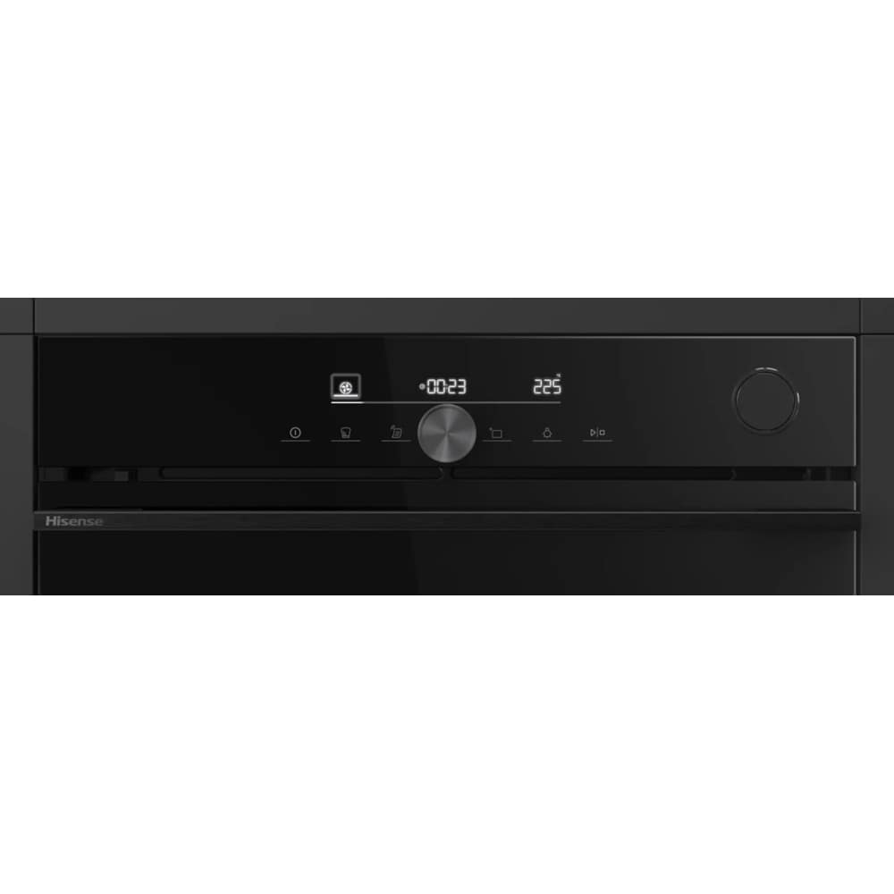 Cuptor incorporabil HISENSE BSA6633PBG8, Electric, Autocuratare pirolitica, 77 l, Clasa A+, Wi-Fi, negru