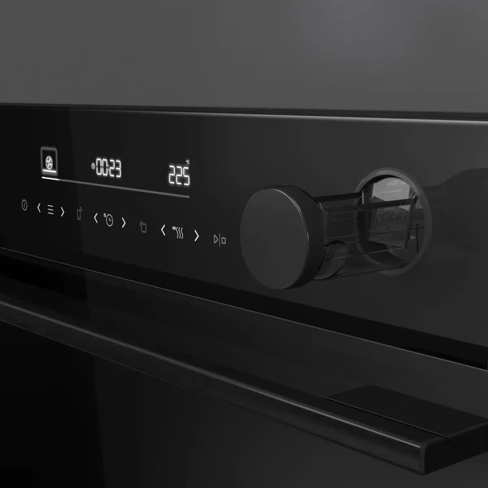 Cuptor incorporabil HISENSE BSA6634PBG8, Electric, Autocuratare pirolitica, 77 l, Clasa A+, Wi-Fi, negru