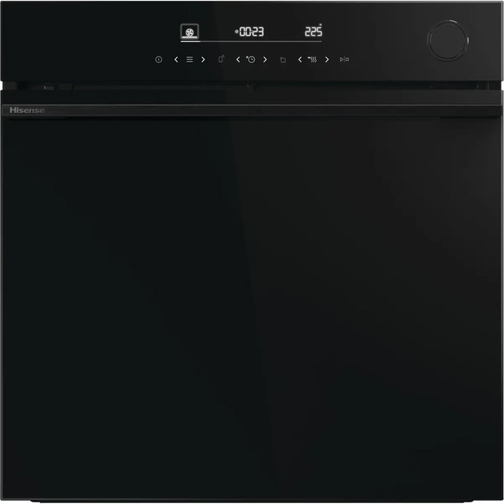 Cuptor incorporabil HISENSE BSA6634PBG8, Electric, Autocuratare pirolitica, 77 l, Clasa A+, Wi-Fi, negru