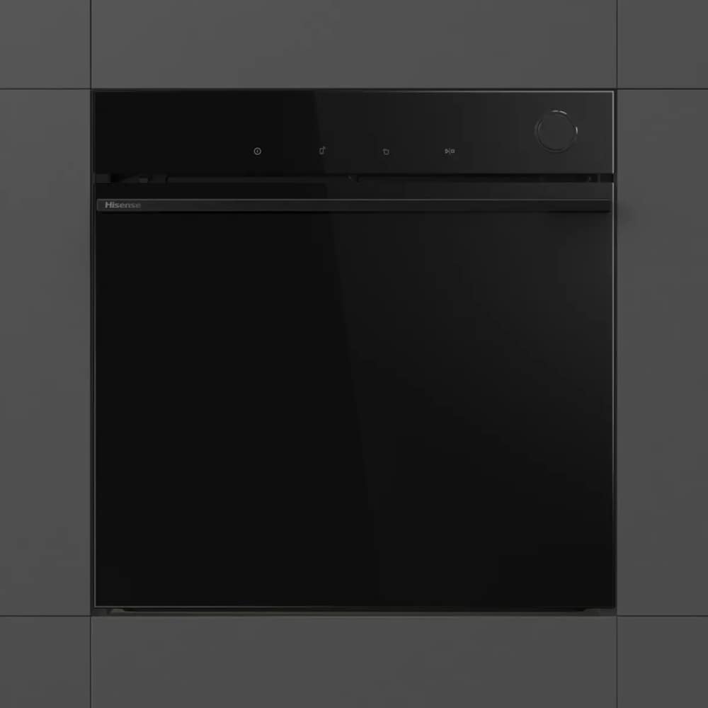 Cuptor incorporabil HISENSE BSA6634PBG8, Electric, Autocuratare pirolitica, 77 l, Clasa A+, Wi-Fi, negru
