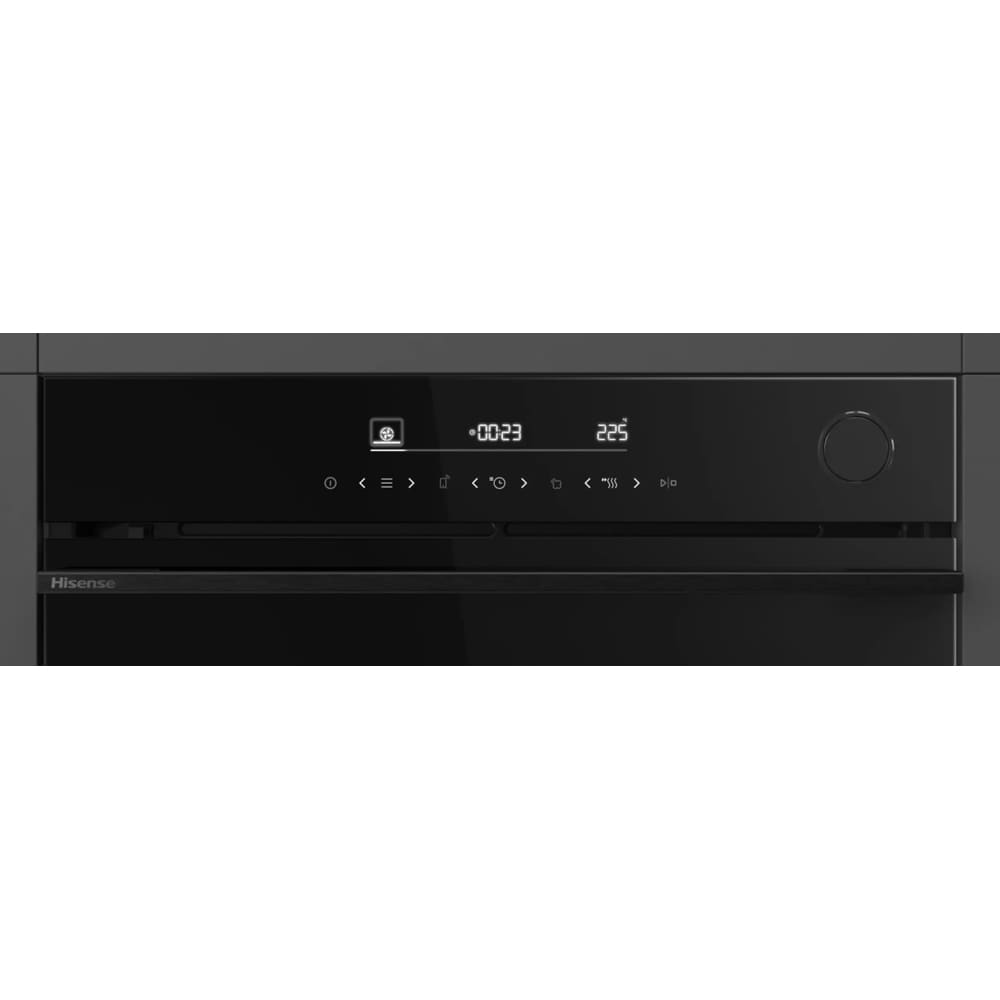 Cuptor incorporabil HISENSE BSA6634PBG8, Electric, Autocuratare pirolitica, 77 l, Clasa A+, Wi-Fi, negru