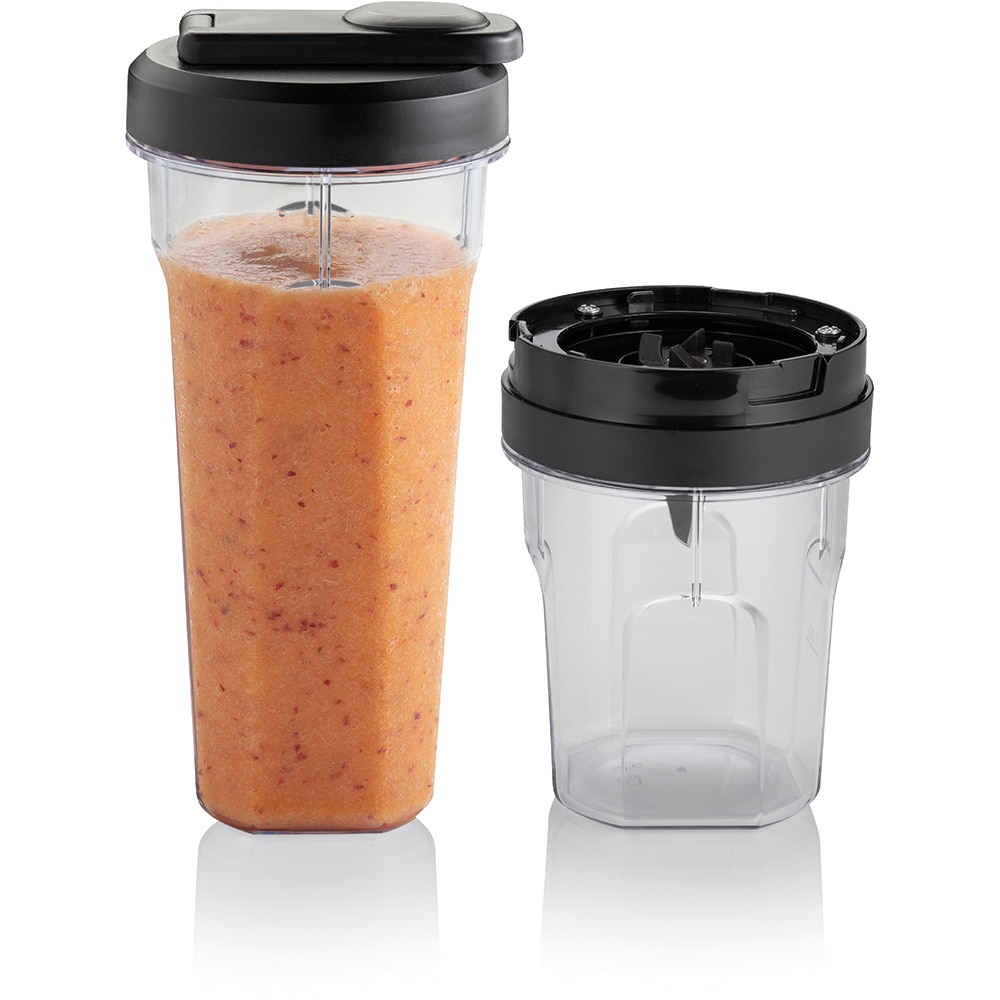 Mini blender GORENJE BSM600E, 0.6l, 320W, 2 trepte viteza, argintiu-negru