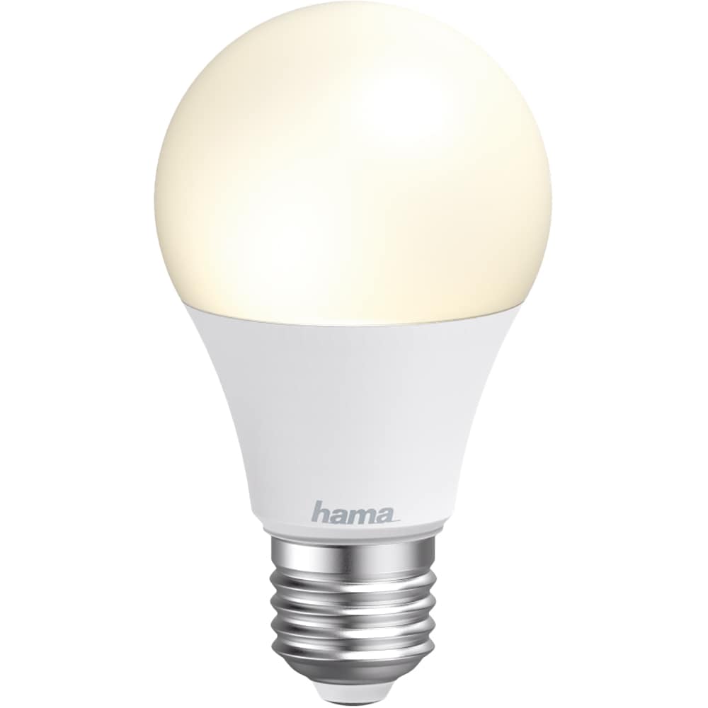 Bec LED Smart HAMA 176600, E27, 10W, 806lm, Wi-Fi, lumina variabila, compatibil Alexa