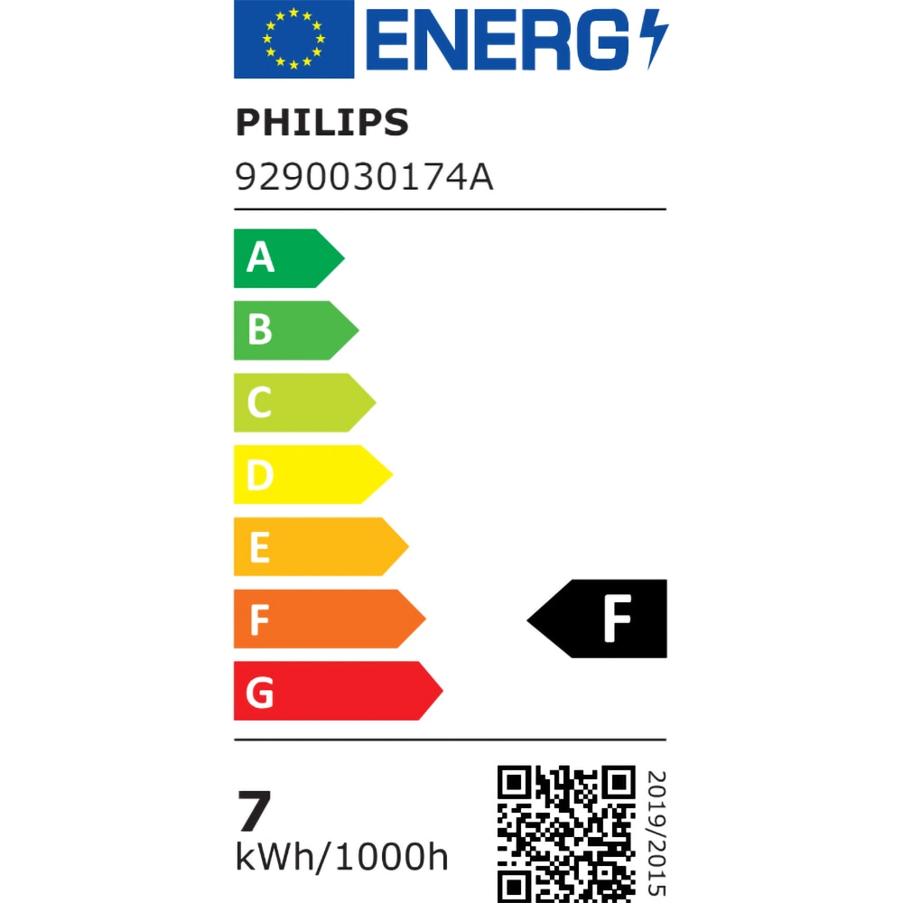 Bec LED Smart PHILIPS 8719514372023, E27, 7W, 640lm, Wi-Fi, lumina variabila, compatibil Alexa, Google Assistant