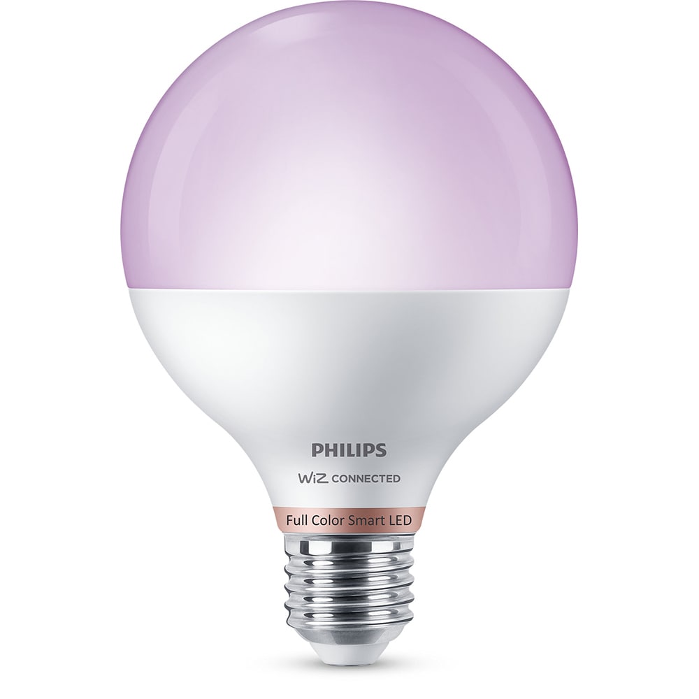 Bec LED Smart PHILIPS 8719514372504, E27, 11W, 1055lm, Bluetooth, Wi-Fi, lumina variabila, compatibil Alexa, Google Assistant
