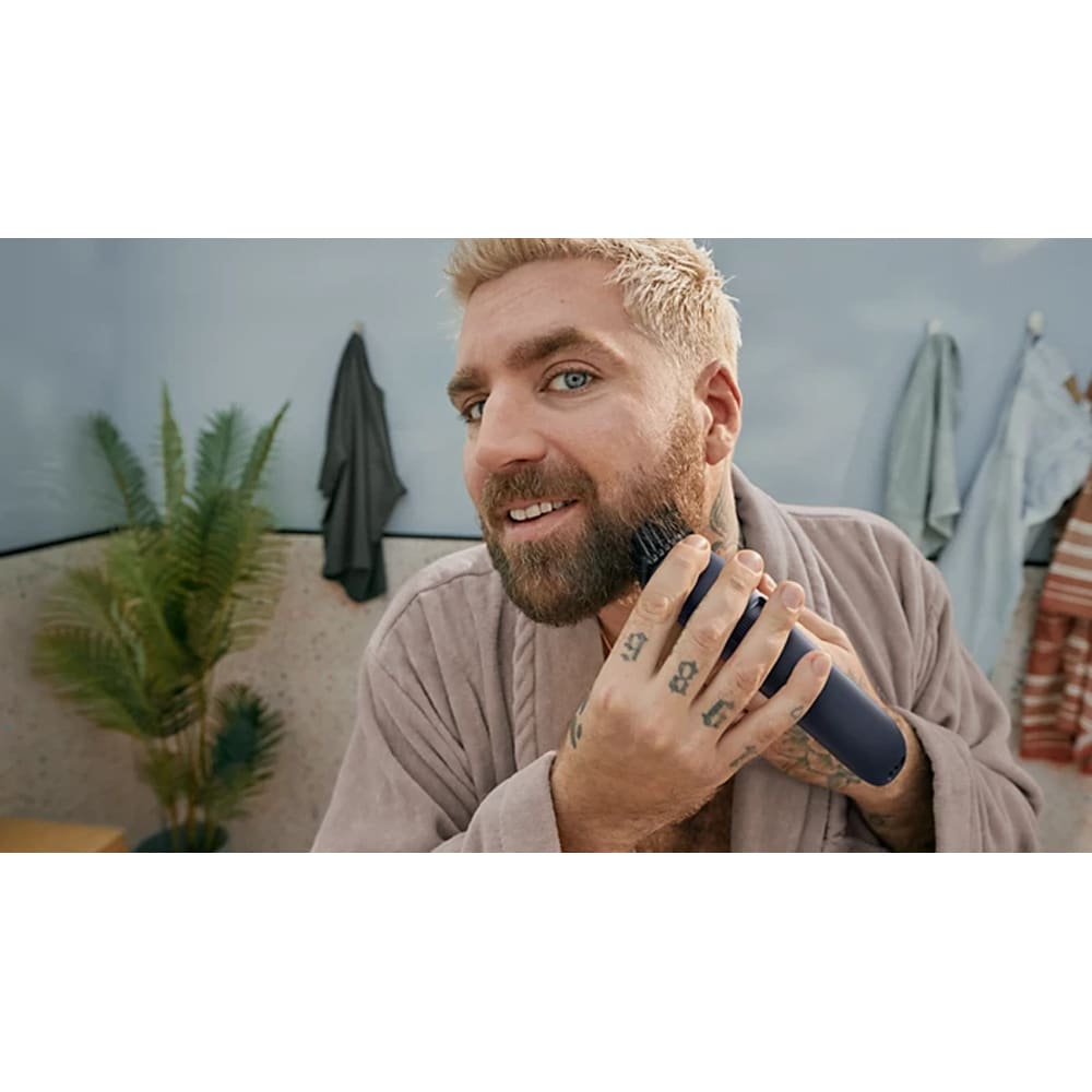 Aparat de tuns barba PHILIPS Series 3000 BT3665/15, acumulator, autonomie 80 min, negru