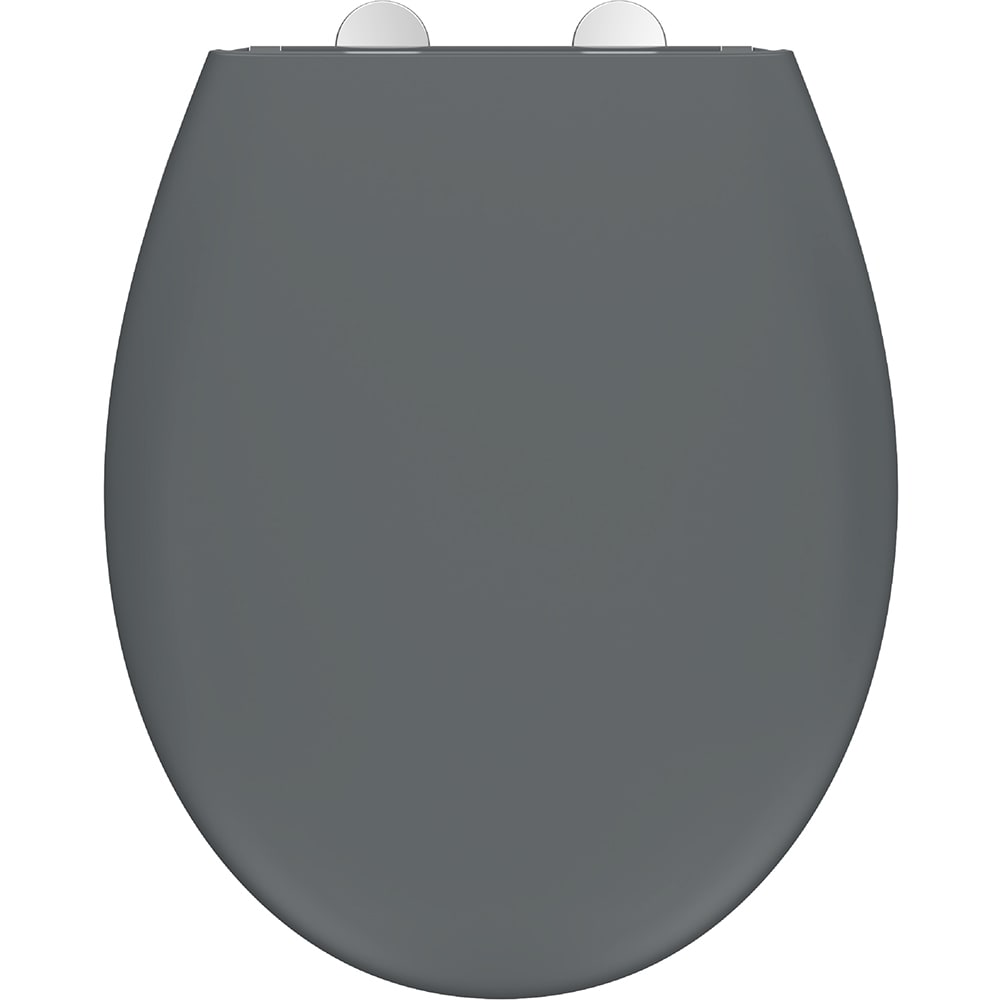Capac WC GOODHOME Saloma BU0552Q3, inchidere lenta, duroplast, gri
