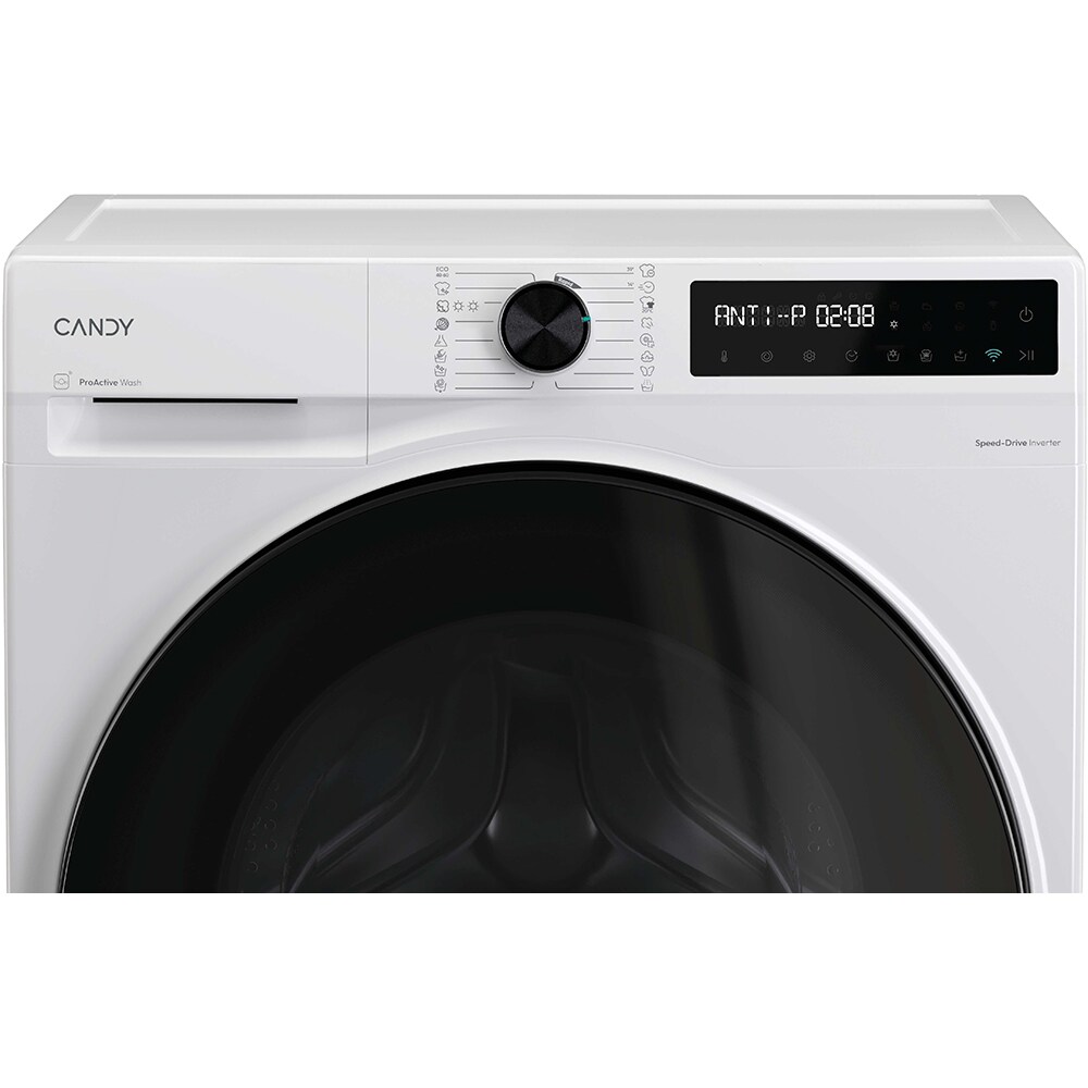Masina de spalat rufe frontala cu uscator CANDY BWR 485SBL6-S, ProActive Wash, 8/5 kg, 1400rpm, Clasa A/E, Wi-Fi, alb