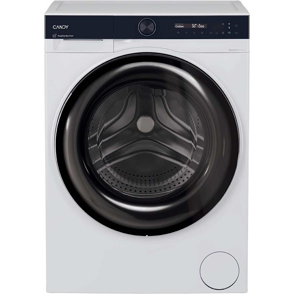 Masina de spalat rufe frontala cu uscator CANDY BWS 6106B8-S, ProActive EcoWash, 10/6 kg, 1600rpm, Clasa A/D, Wi-Fi, alb