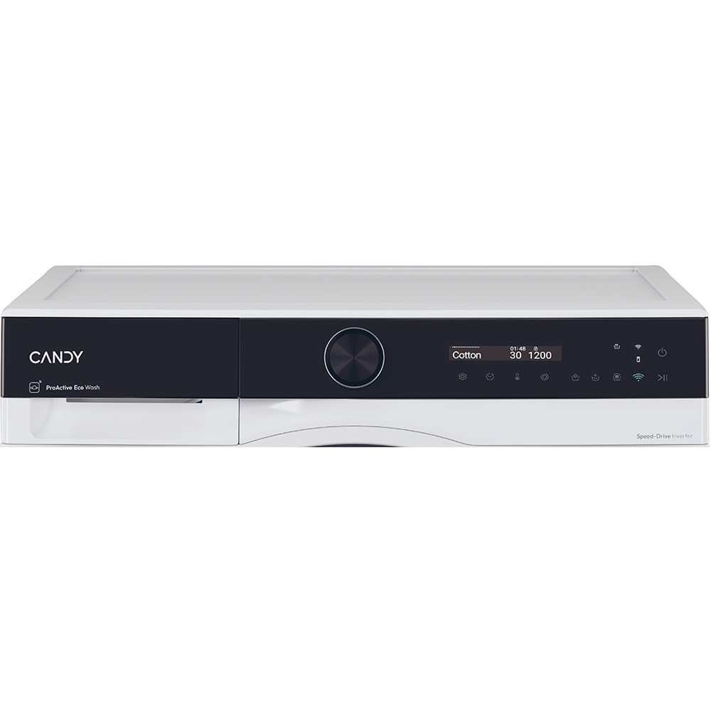 Masina de spalat rufe frontala cu uscator CANDY BWS 6106B8-S, ProActive EcoWash, 10/6 kg, 1600rpm, Clasa A/D, Wi-Fi, alb