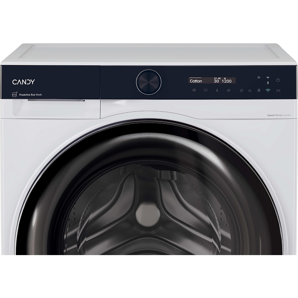 Masina de spalat rufe frontala cu uscator CANDY BWS 6106B8-S, ProActive EcoWash, 10/6 kg, 1600rpm, Clasa A/D, Wi-Fi, alb