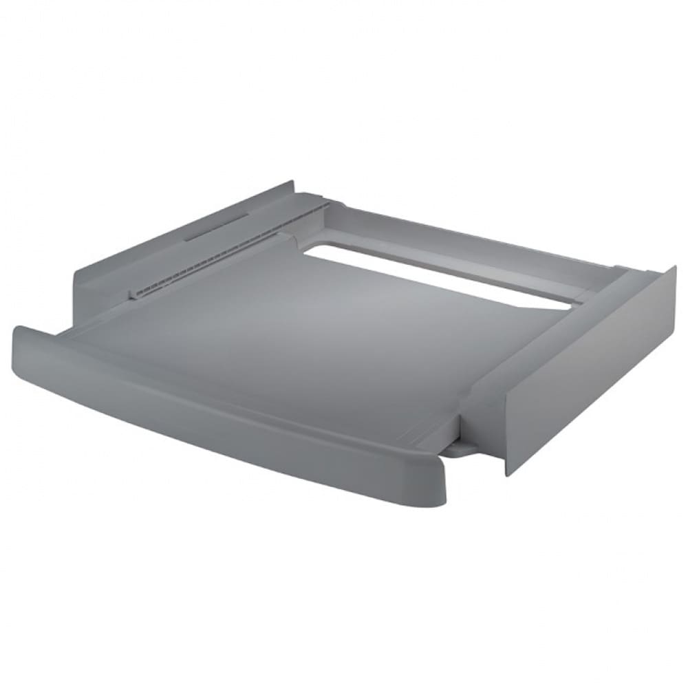 Kit suprapunere uscator si masina de spalat de rufe WPRO SKS 101S C00855467, 60 x 60 cm, gri