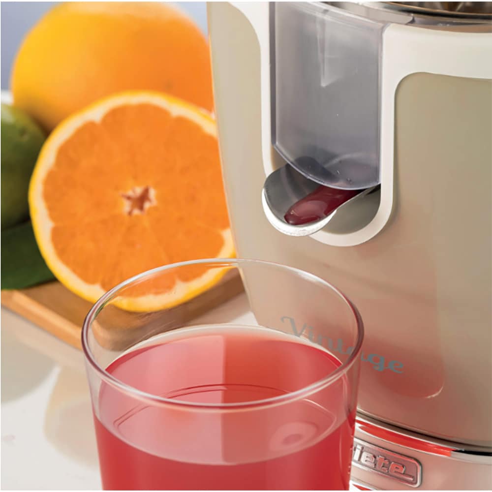 Storcator de citrice ARIETE Vintage C041303AR0, 85W, 1 treapta viteza, bej-argintiu