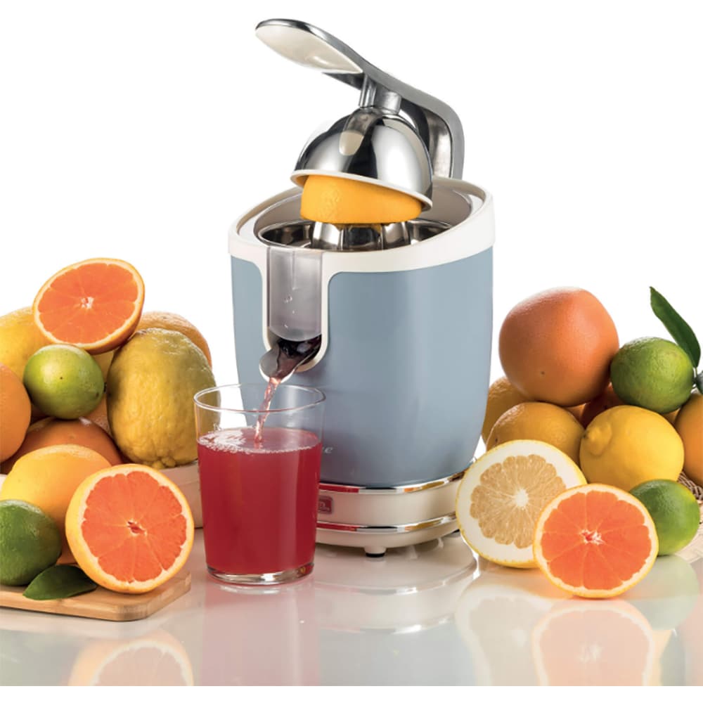 Storcator de citrice ARIETE Vintage C041305AR0, 85W, 1 treapta viteza, albastru-argintiu
