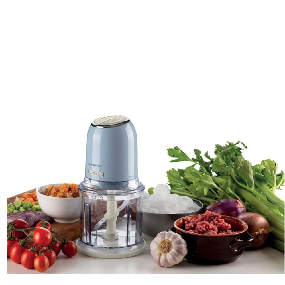 Tocator ARIETE Vintage C043805AR0, 0.4l, 400W, 2 trepte viteza, albastru