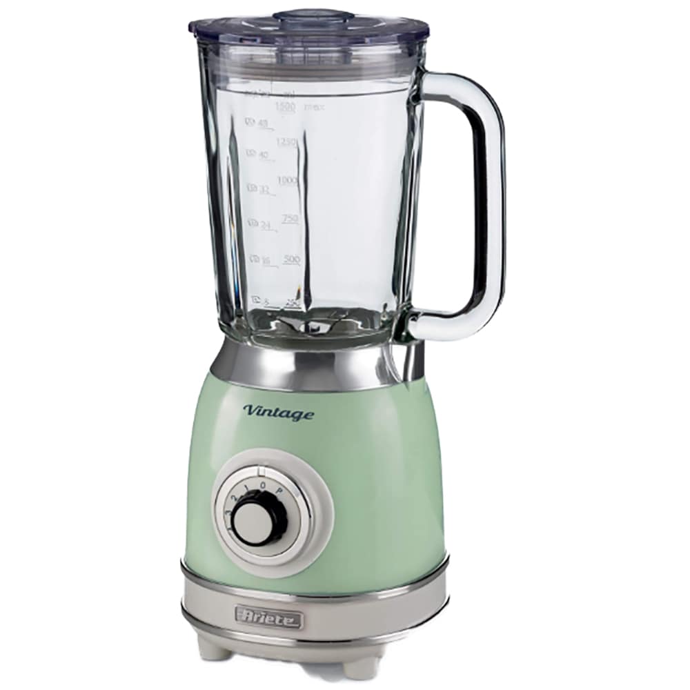 Blender ARIETE Vintage C058304AR0, 1.5l, 1000W, 4 trepte viteza, verde