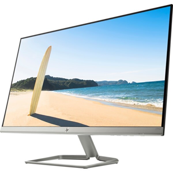 Monitor LED IPS HP 3KS64AA, 27", Full HD, 60Hz, argintiu