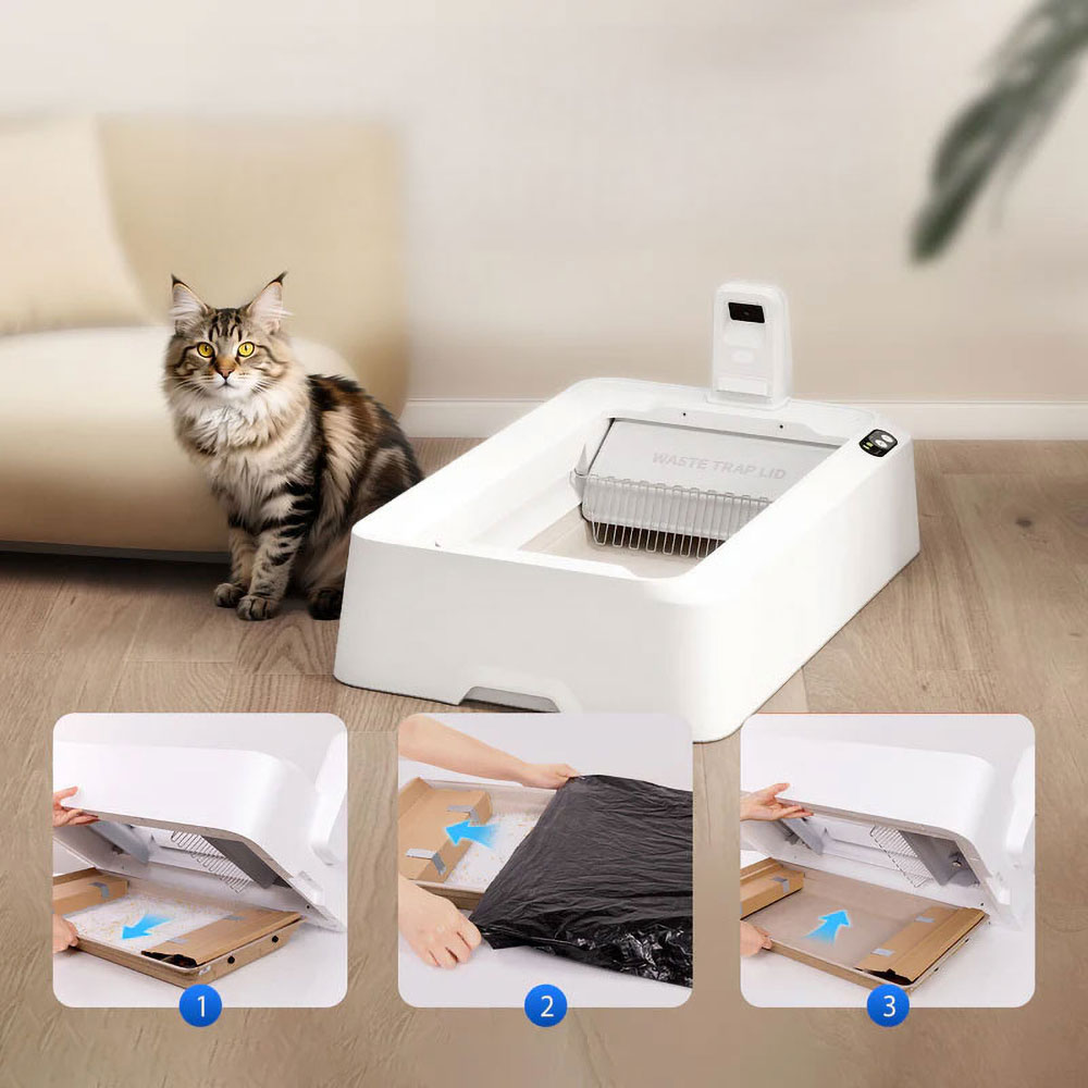 Set nisip parfumat pentru pisici PETKIT PH Urine Monitor Crystal