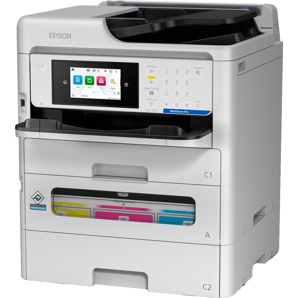 Multifunctional inkjet color EPSON WorkForce Pro EM-C800RDWF, A4, USB, Retea, Wi-Fi, Fax