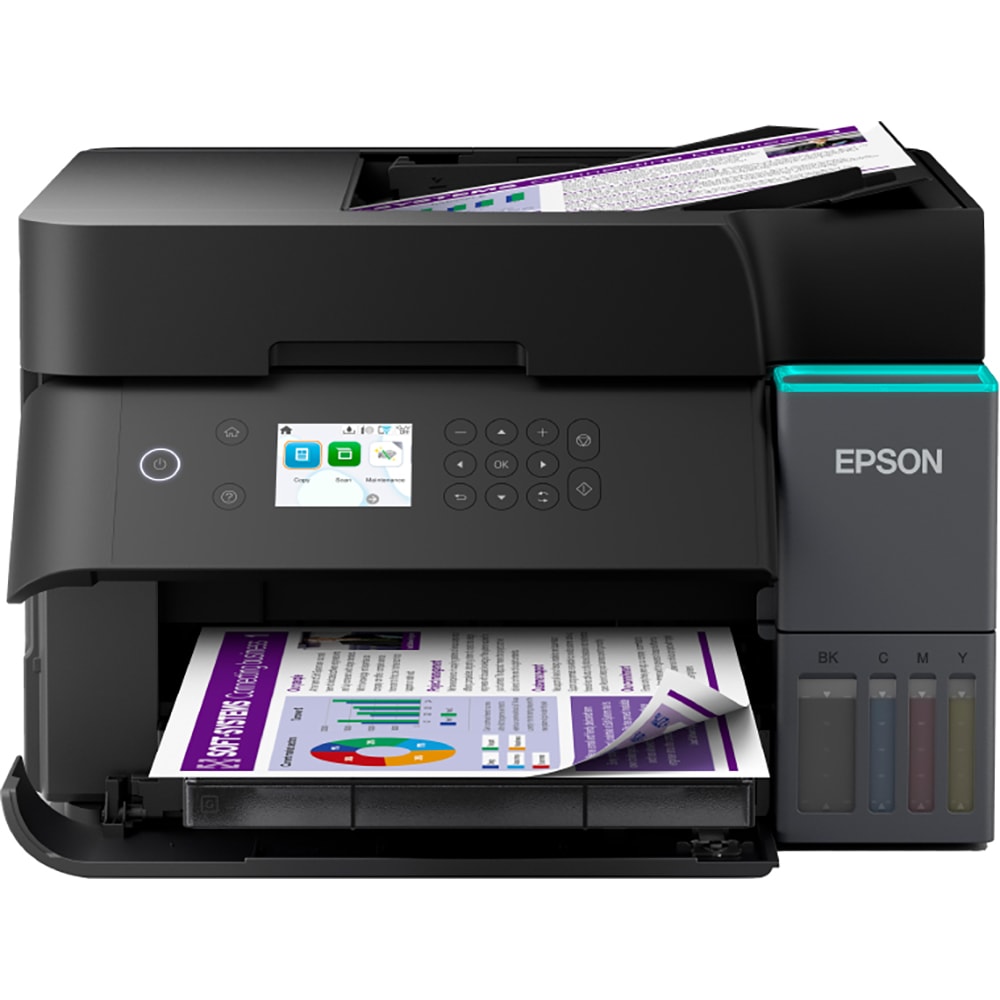 Multifunctional inkjet color EPSON EcoTank L6370 CISS, A4, USB, Wi-Fi, Ethernet