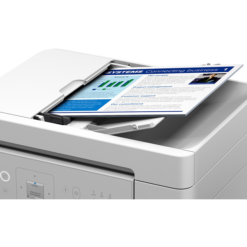 Multifunctional inkjet color EPSON EcoTank L5396 CISS, A4, USB, Retea, Wi-Fi, Fax