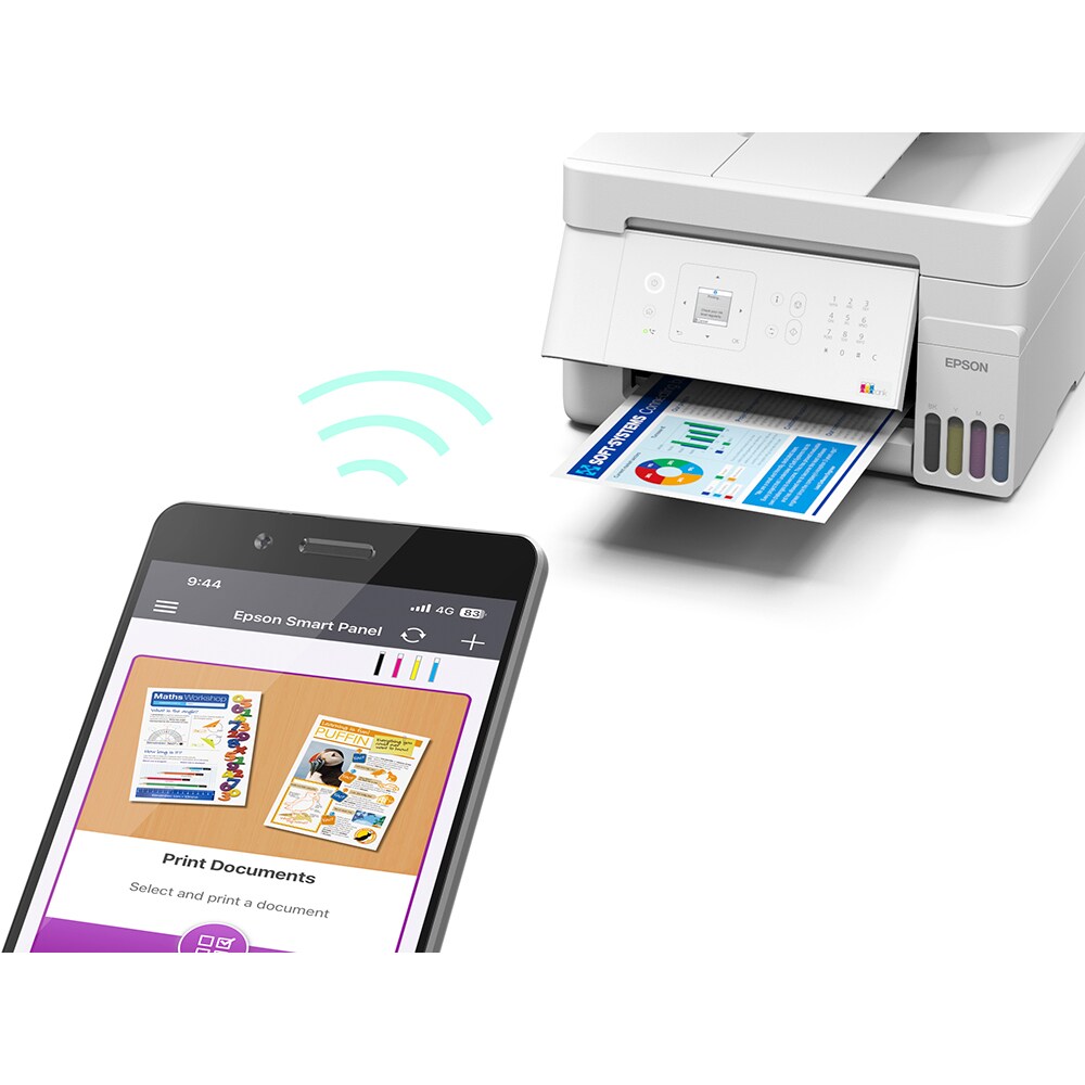 Multifunctional inkjet color EPSON EcoTank L5396 CISS, A4, USB, Retea, Wi-Fi, Fax