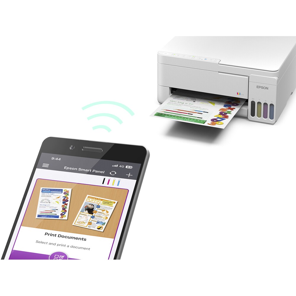 Multifunctional inkjet color EPSON EcoTank L3356 CISS, A4, USB, Wi-Fi