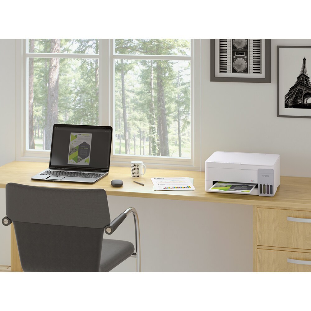 Multifunctional inkjet color EPSON EcoTank L3356 CISS, A4, USB, Wi-Fi
