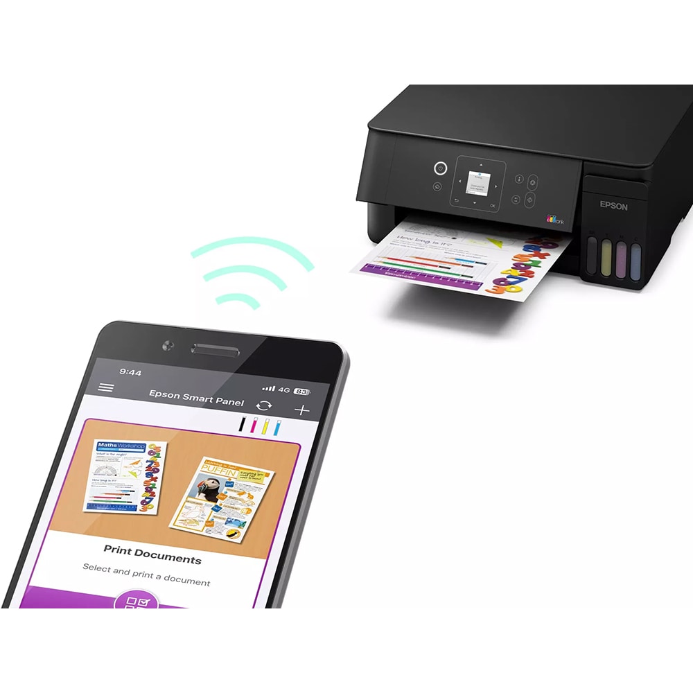 Multifunctional inkjet color EPSON EcoTank L3362 CISS, A4, USB, Wi-Fi