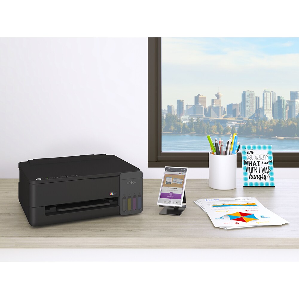 Imprimanta inkjet color EPSON EcoTank L1350 CISS, A4, USB, Wi-Fi