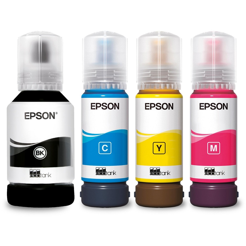 Cerneala originala EPSON 101 EcoTank Multipack C13T03V64A, negru, cyan, galben, magenta