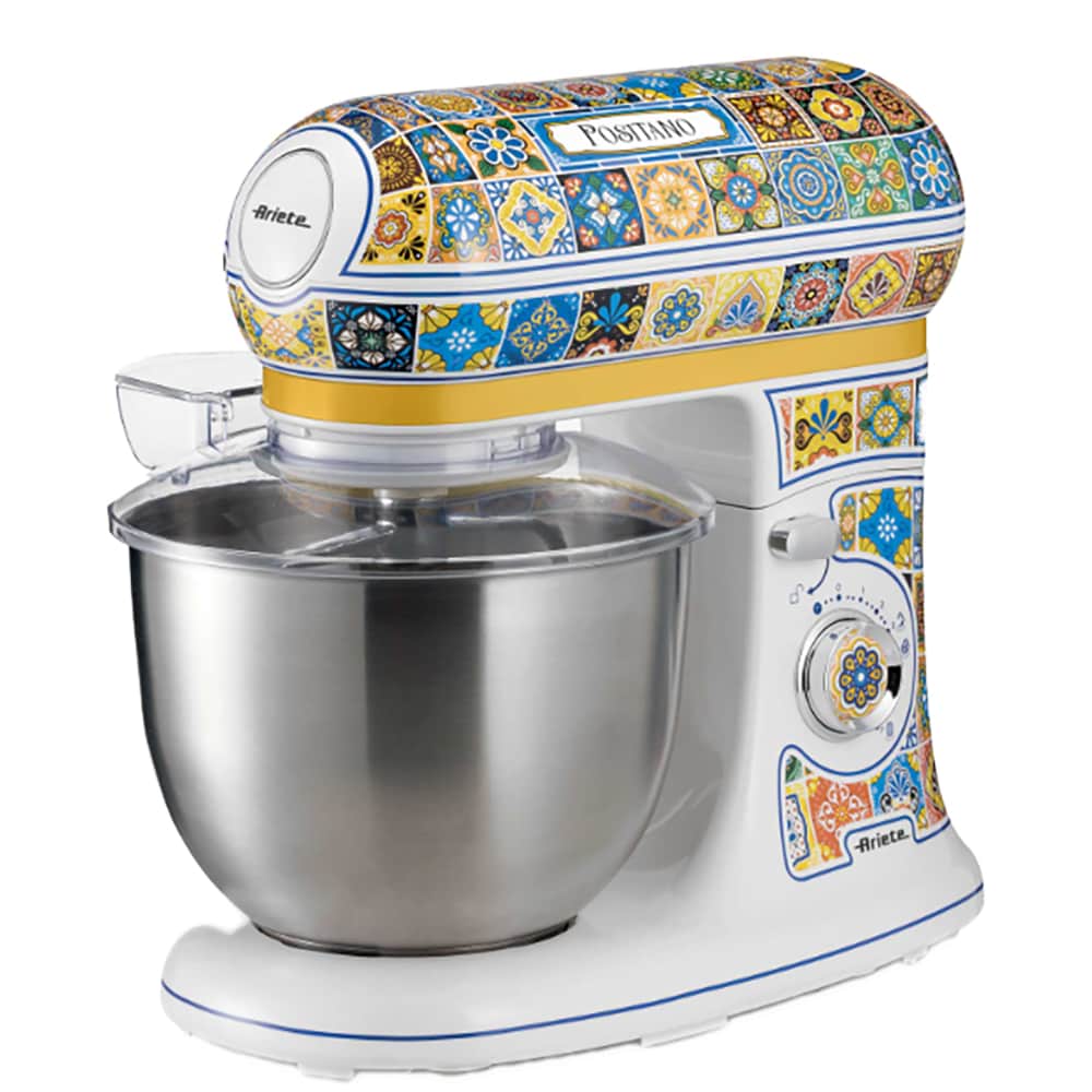 Robot de bucatarie ARIETE Positano C15880PAR0, vas 5.5l, 2400W, 7 trepte viteza, multicolor