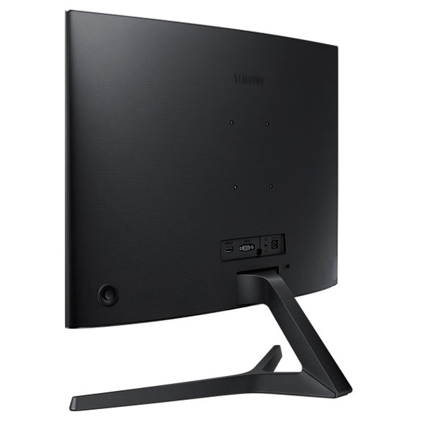 Monitor LED VA SAMSUNG C24F396FHU, 24" Curved, Full HD, 60Hz, negru