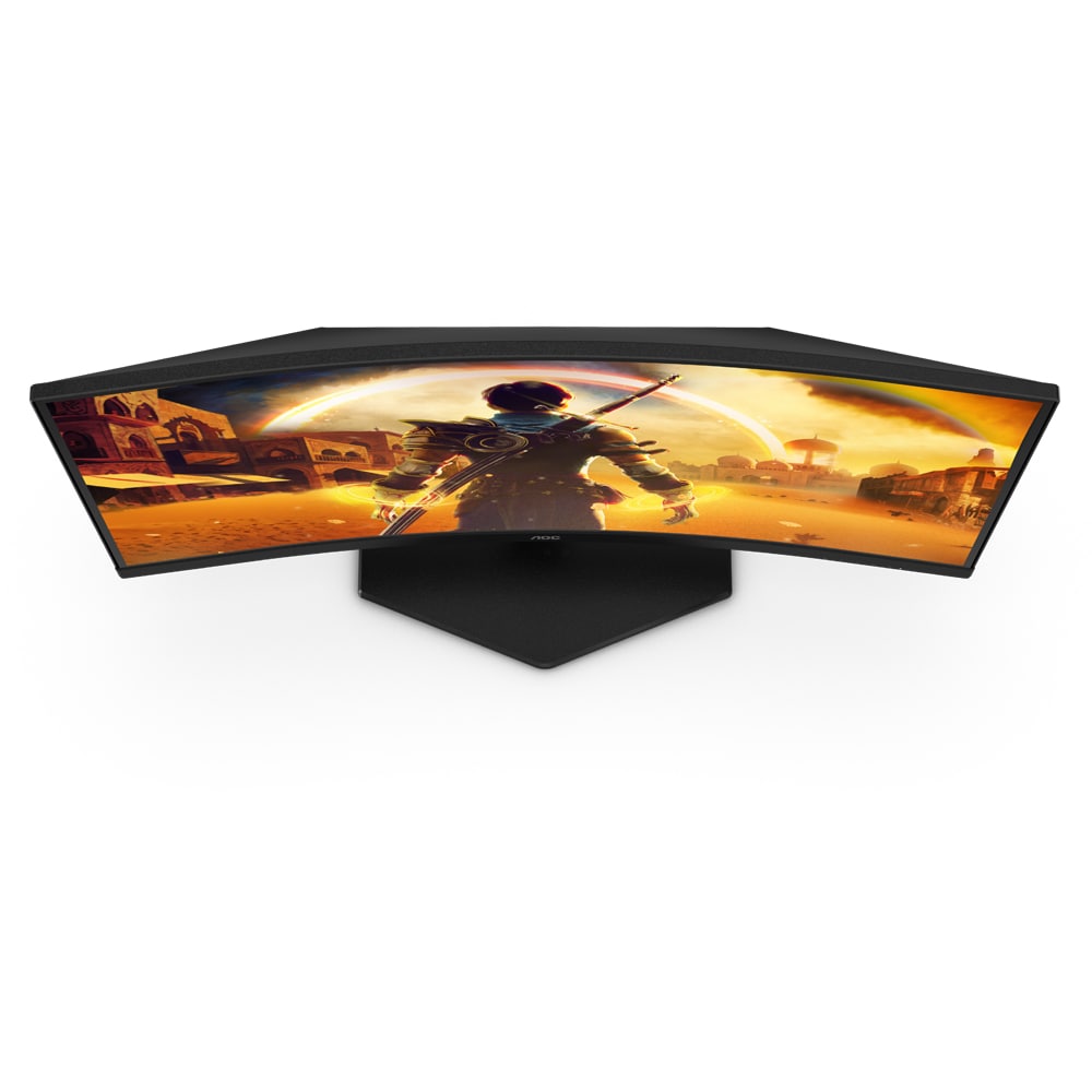 Monitor Gaming LED VA Curbat AOC C24G42FE, 23.6", Full HD, 180Hz, Adaptive Sync, negru