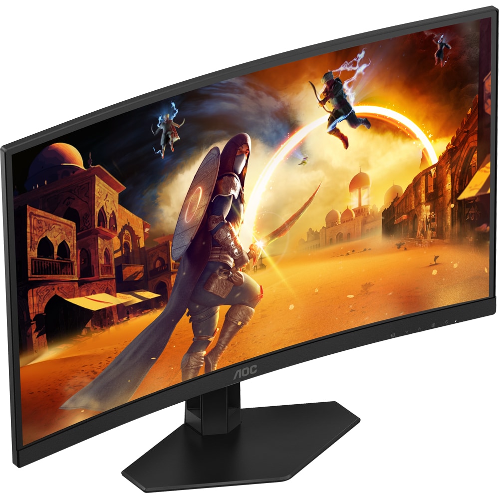 Monitor Gaming curbat LED Fast VA AOC C27G4ZXE, 27", Full HD, 280Hz, HDR10, negru