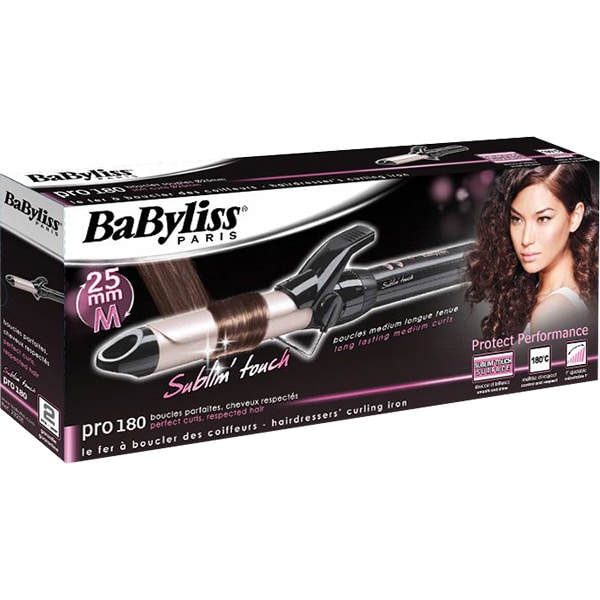 Ondulator BABYLISS I-Pro Curler C325E, 25mm, 180C, negru