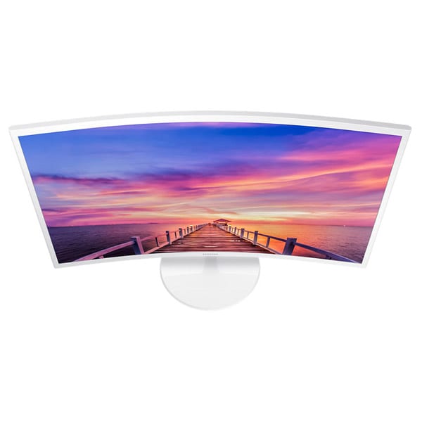 Monitor curbat LED VA SAMSUNG LC32F391FWU, 32", Full HD, 60Hz, alb