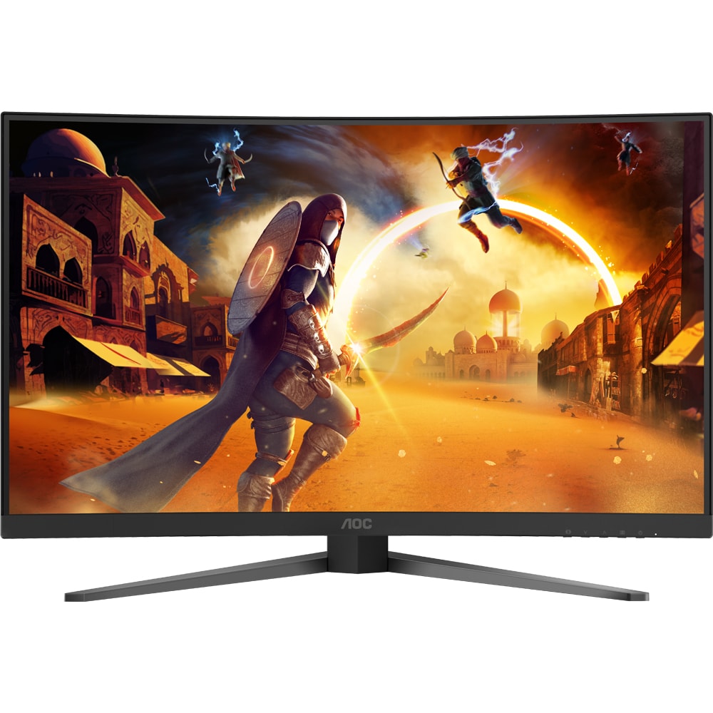 Monitor Gaming LED VA Curbat AOC C32G4Z, 31.5", Full HD, 260Hz, Adaptive Sync, negru