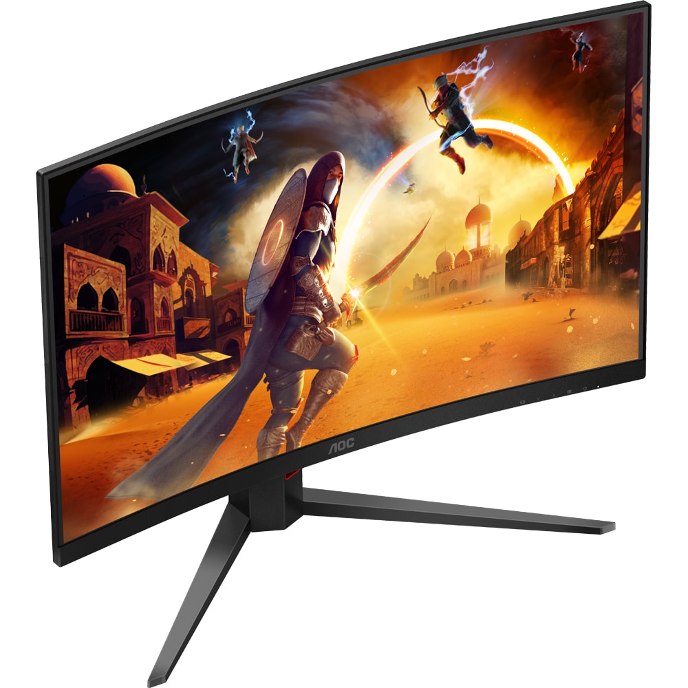 Monitor Gaming LED VA Curbat AOC C32G4Z, 31.5", Full HD, 260Hz, Adaptive Sync, negru