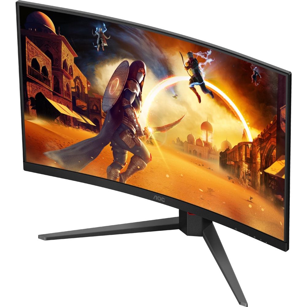 Monitor Gaming LED VA Curbat AOC C32G4Z, 31.5", Full HD, 260Hz, Adaptive Sync, negru