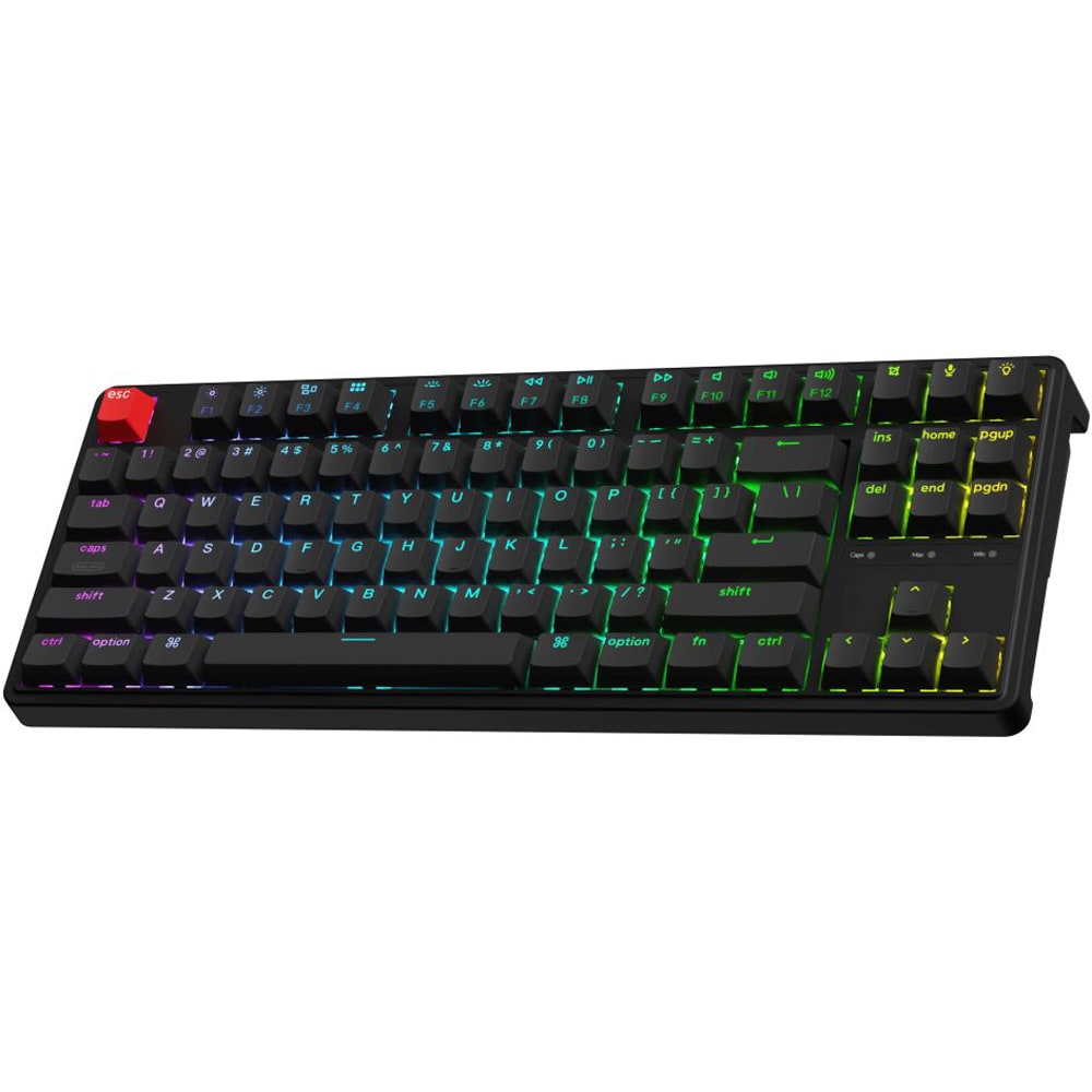 Tastatura Gaming mecanica KEYCHRON C3 Pro 8K Red Switch, USB, Layout US, negru