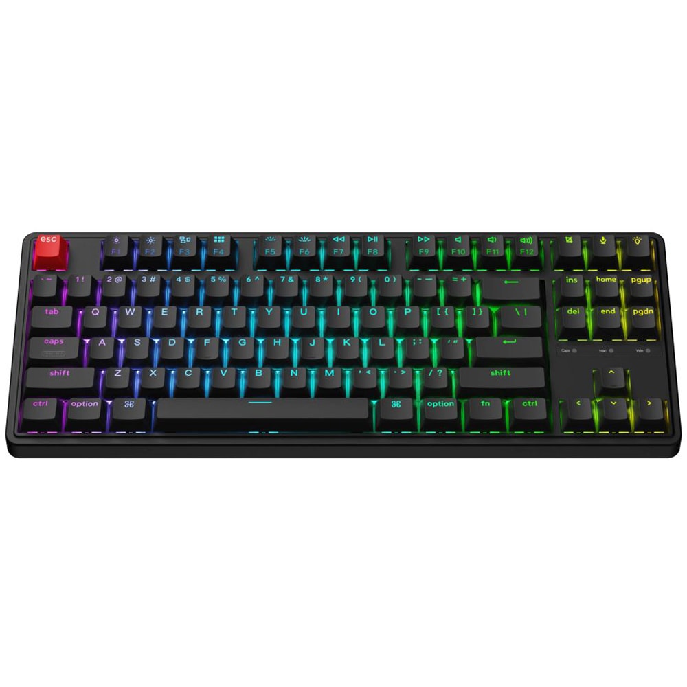 Tastatura Gaming mecanica KEYCHRON C3 Pro Brown Switch, USB, Layout US, negru