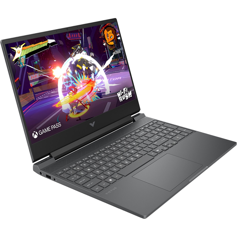 Laptop HP Victus 15-fa2101nn, Intel Core 7 240H pana la 5.2GHz, 15.6" Full HD, 24GB, SSD 1TB, Intel Graphics, FreeDos, negru