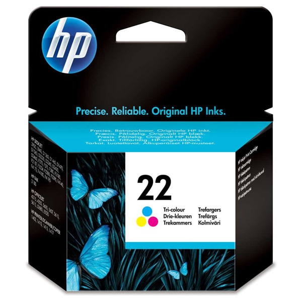 Cartus original HP 22 (C9352AE), tricolor
