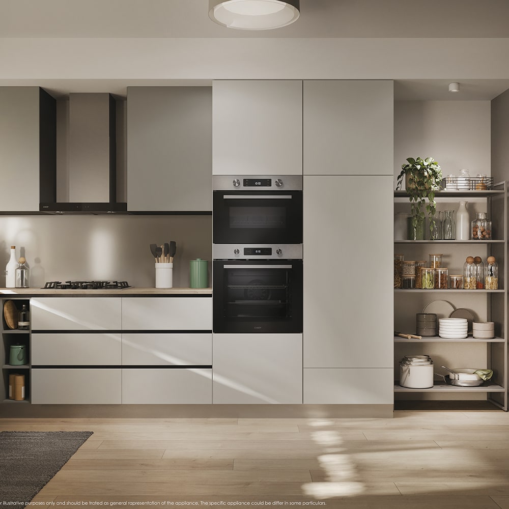 Cuptor incorporabil CANDY Bake 600 CA6 NP3T3HTX, Electric, Autocuratare hidrolitica, 78 l, Clasa A++, Wi-Fi, inox