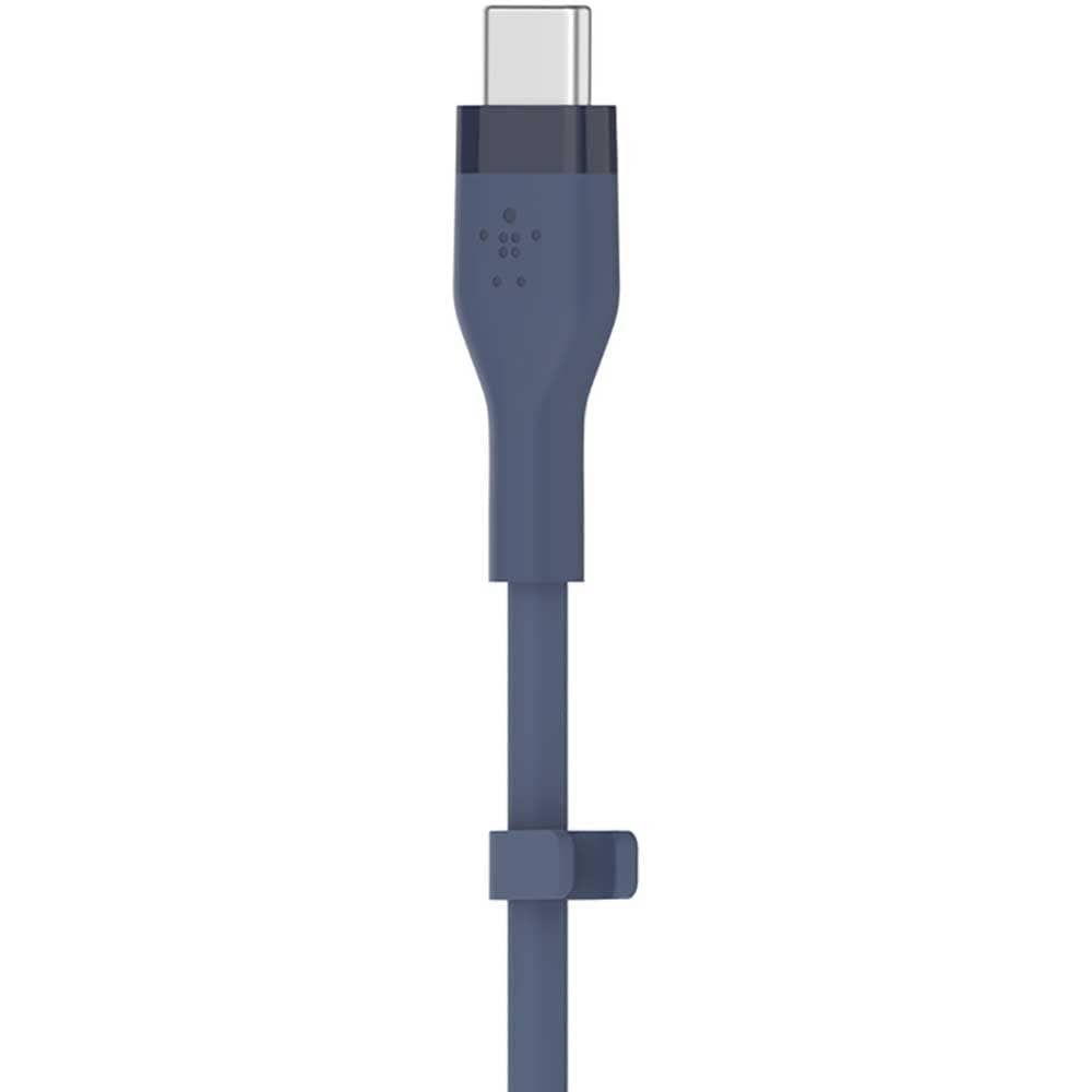 Cablu date BELKIN CAA009bt3MBL, USB-C - Lightning, 3m, albastru