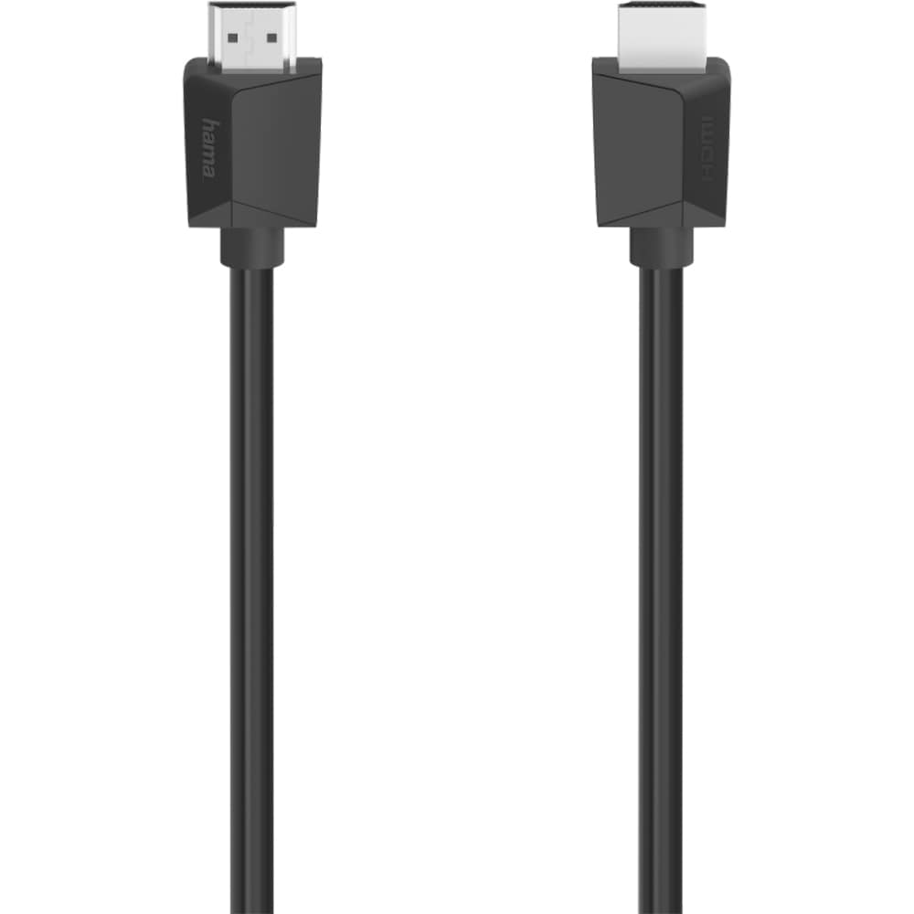 Cablu HDMI Ethernet HAMA 200703, 3m, 4K HDR, negru